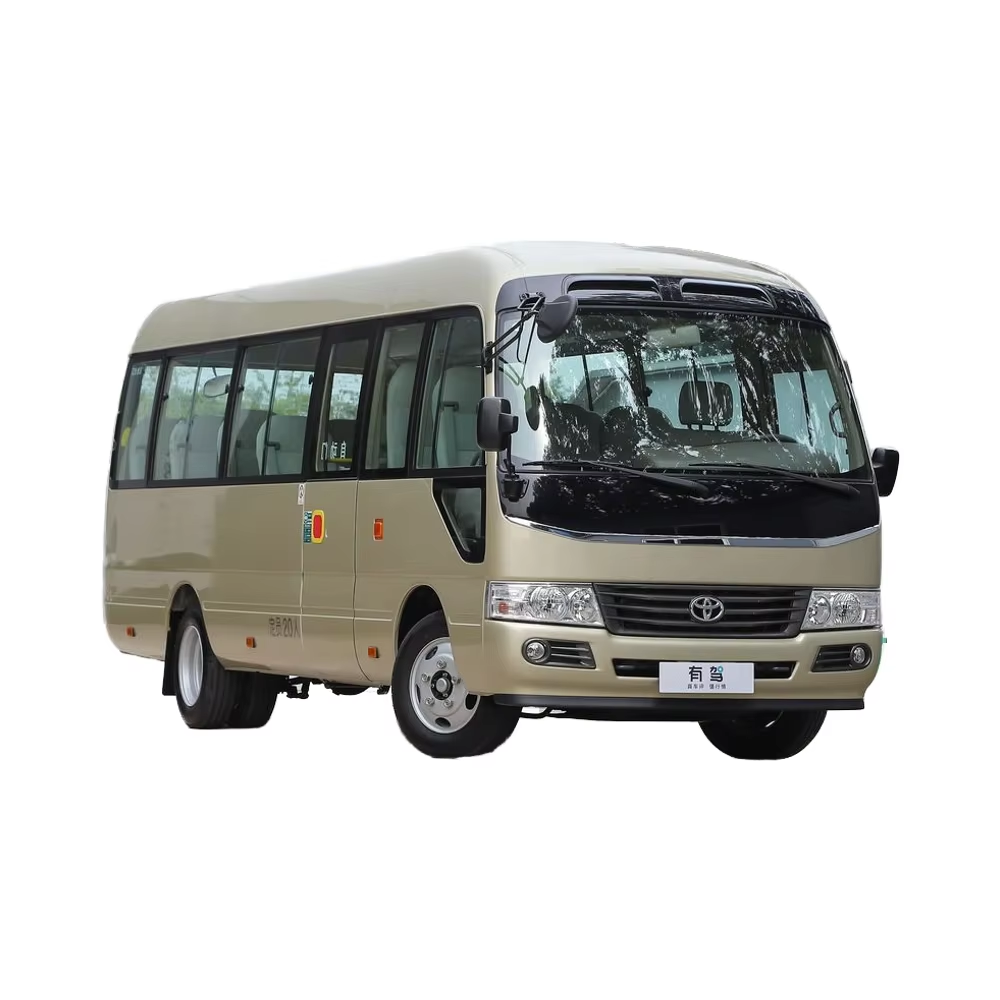 New Coaster 22-Seater Minibus Bus 4.2L Diesel Manual Engine 3 POINTS Seatbelts/Ceintures R16 Fabric Left Steering-Ref for toyota